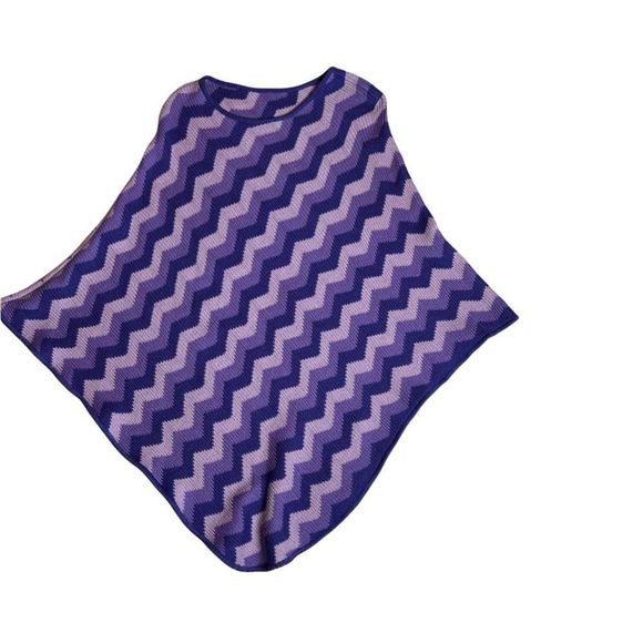 Missoni zigzag will blend poncho - Picture 3 of 9